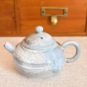 Ceramic Teapot with Nature Design | Home Decor